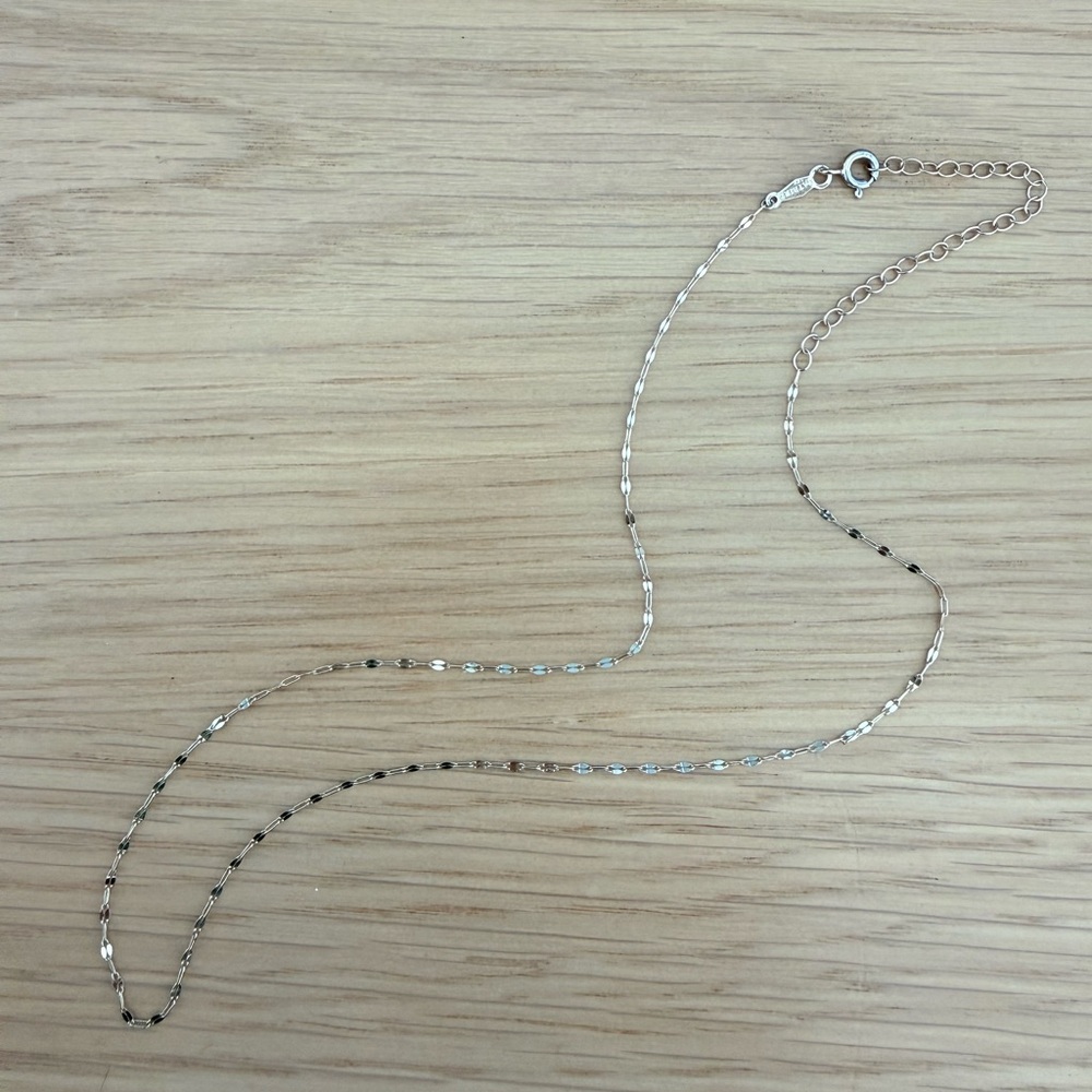 CATBIRD Tinsel Choker in White Gold - Picture 2 of 5